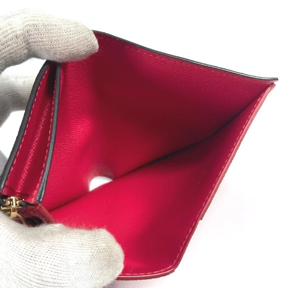 LOUIS VUITTON M13420 Monogram Portefeuille-Lisa Cherry Compact Wallet Unused - Picture 7 of 16